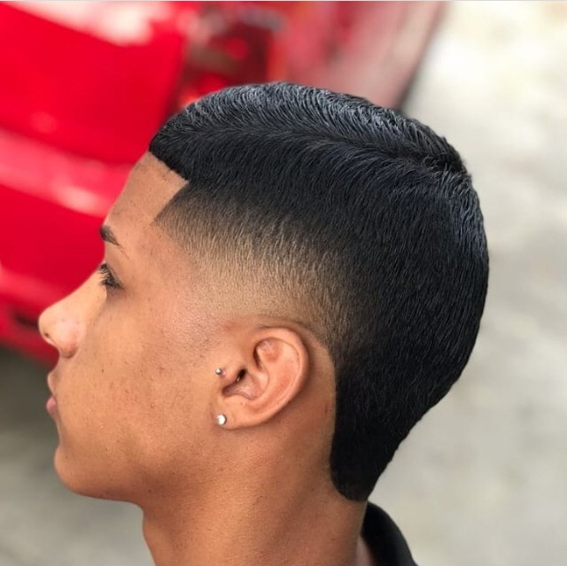 Warm barbershop interior with classic barber chairs